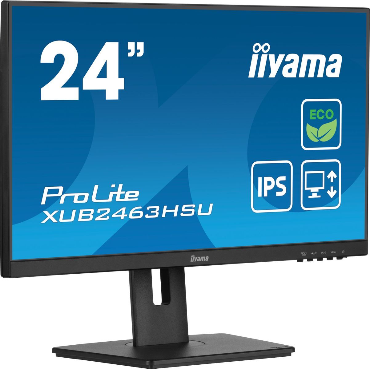 iiyama ProLite XUB2463HSU-B1 Monitor PC 61 cm (24") 1920 x 1080 Pixel Full HD LED Nero [XUB2463HSU-B1]
