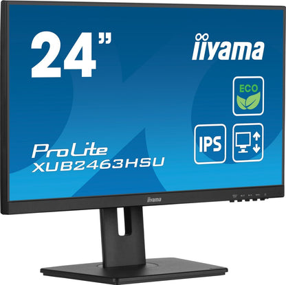 iiyama ProLite XUB2463HSU-B1 Monitor PC 61 cm (24") 1920 x 1080 Pixel Full HD LED Nero [XUB2463HSU-B1]