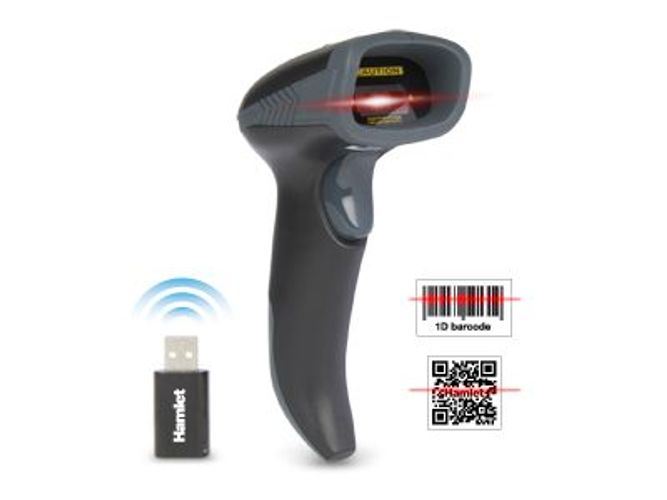 Hamlet HBCS-2D110W lettore di codici a barre Lettore di codici a barre portatile 1D/2D CMOS Nero [HBCS-2D110W]