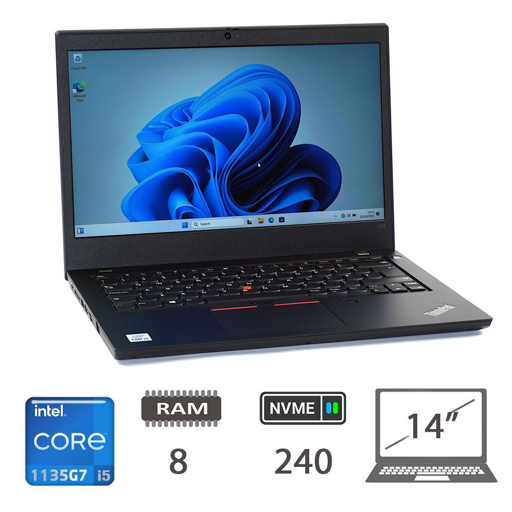 LENOVO L14 GEN2 I5-1135G7/8/NVME240/14/W10P/2Y [006756PCR-EU]