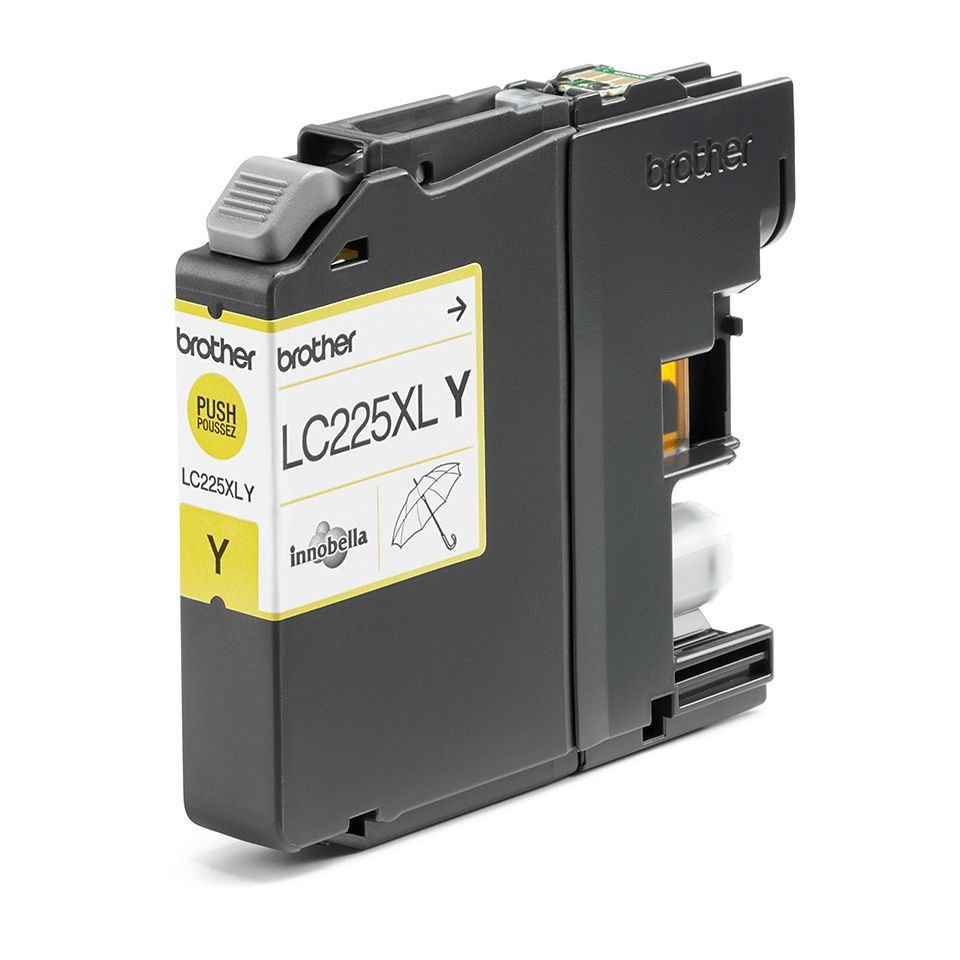 Brother LC225XLY cartuccia d'inchiostro 1 pz Originale Resa elevata (XL) Giallo [LC225XLY]