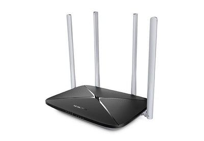 Mercusys AC12 router wireless Fast Ethernet Dual-band (2.4 GHz/5 GHz) Nero [AC12]