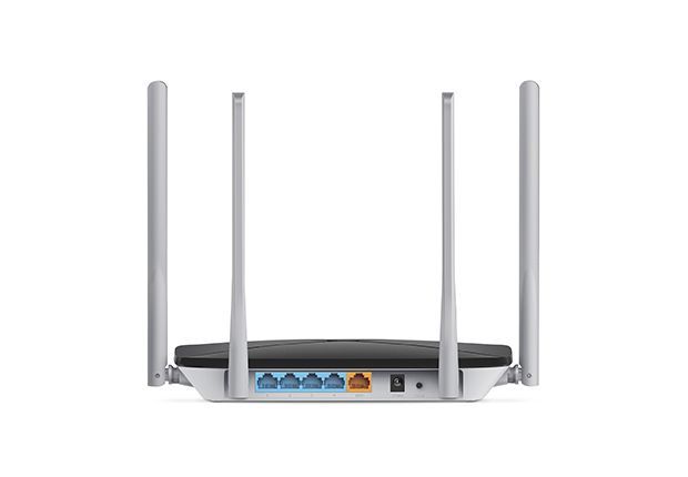 Mercusys AC12 router wireless Fast Ethernet Dual-band (2.4 GHz/5 GHz) Nero [AC12]