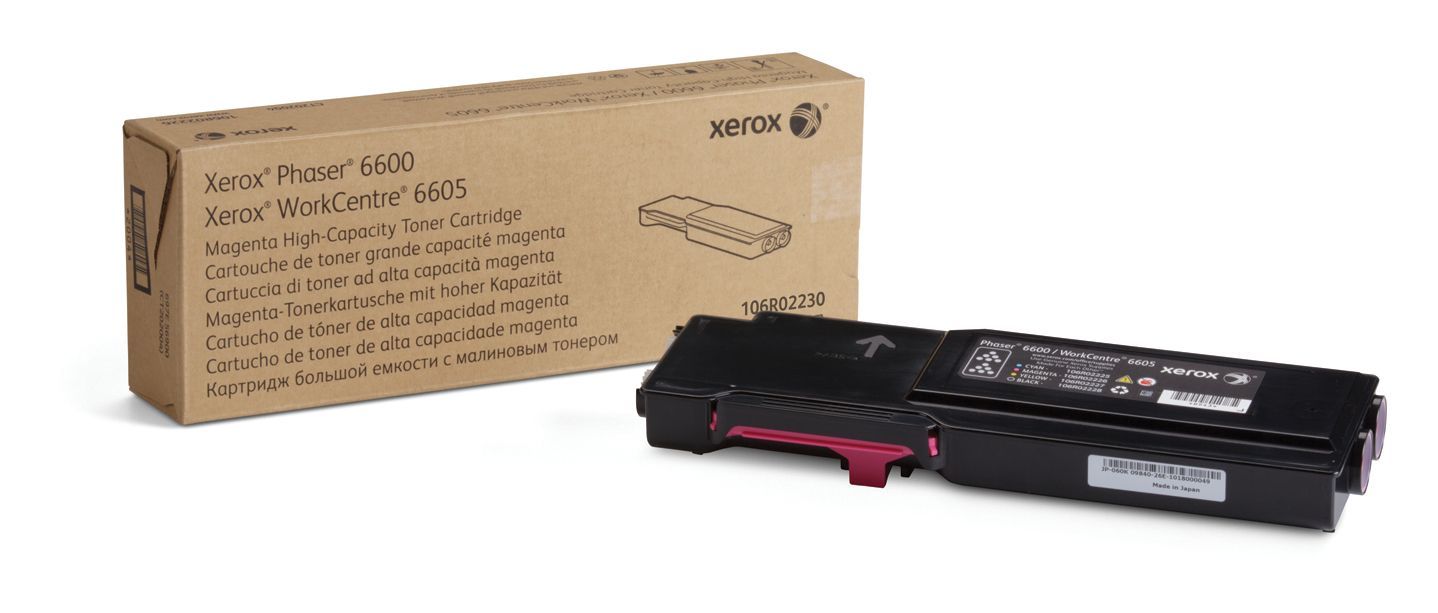 Xerox Cartuccia toner Magenta per Phaser 6600, WorkCentre 6605 [106R02230]
