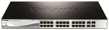 D-Link DGS-1210-28P Gestito L2 Gigabit Ethernet (10/100/1000) Supporto Power over Ethernet (PoE) 1U [DGS-1210-28P]