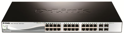 D-Link DGS-1210-28P Gestito L2 Gigabit Ethernet (10/100/1000) Supporto Power over Ethernet (PoE) 1U [DGS-1210-28P/E]