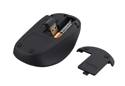 Trust Yvi+ Mouse wireless silenzioso - Rosso [24550]