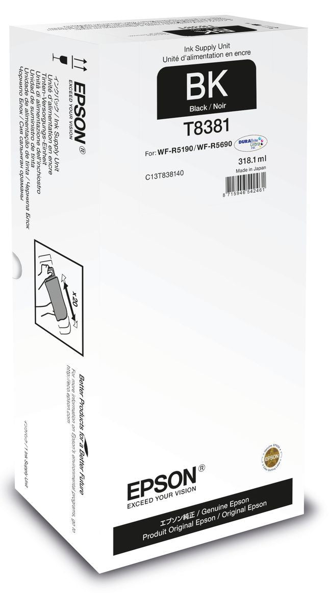 Epson Black XL Ink Supply Unit [C13T838140]