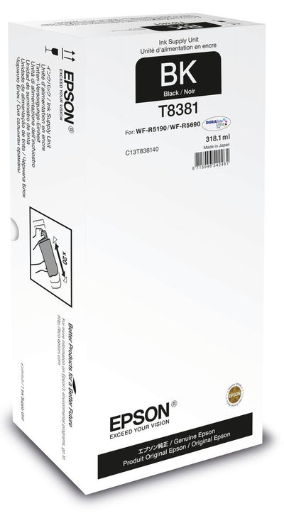 Epson Black XL Ink Supply Unit [C13T838140]