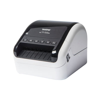 Brother QL-1110NWBC stampante per etichette (CD) Termica diretta 300 x 300 DPI 110 mm/s Con cavo e senza cavo DK Wi-Fi Bluetooth [QL1110NWBCUA1]
