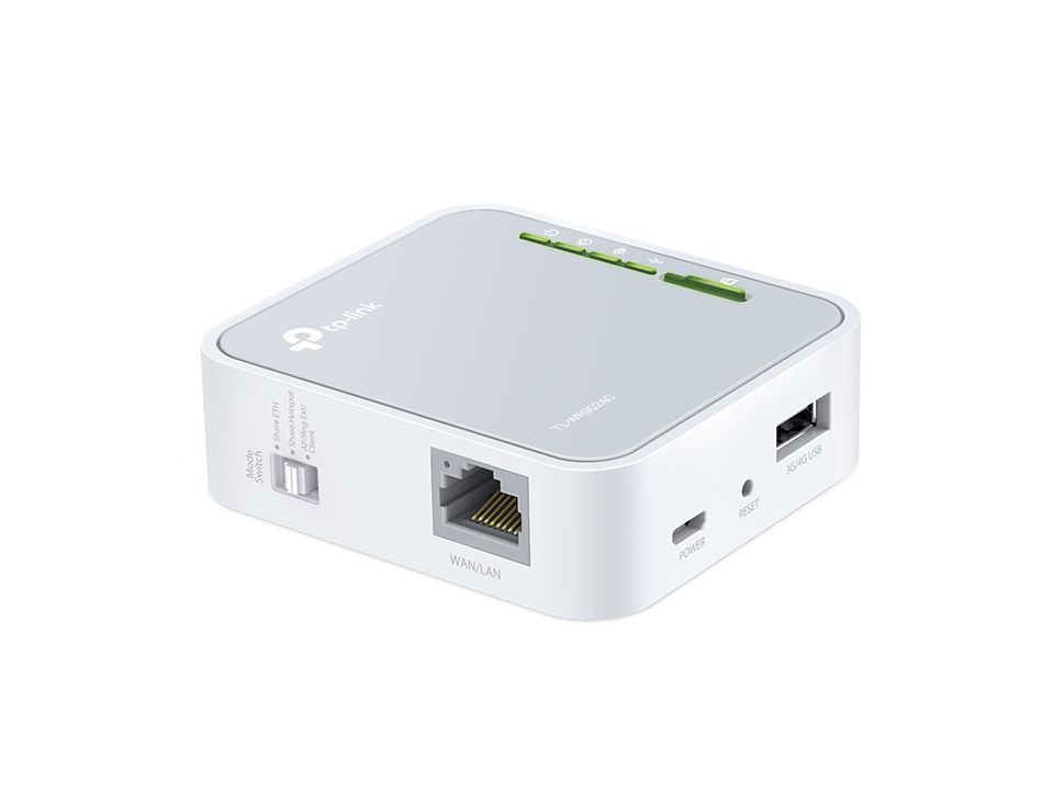 TP-Link TL-WR902AC router wireless Fast Ethernet Dual-band (2.4 GHz/5 GHz) 4G Bianco [TL-WR902AC]