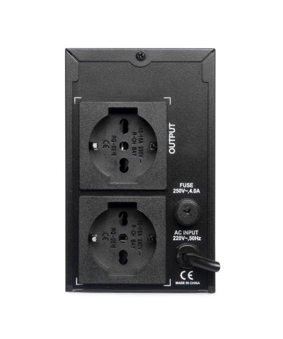Vultech UPS1000VA-LFP gruppo di continuità (UPS) A linea interattiva 1 kVA 530 W 2 presa(e) AC [UPS1000VA-LFP]