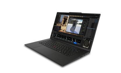 Lenovo ThinkPad P1 Intel Core Ultra 7 165H Workstation mobile 40,6 cm (16") WQXGA 32 GB LPDDR5x-SDRAM 1 TB SSD NVIDIA GeForce RTX 4070 Wi-Fi 7 (802.11be) Windows 11 Pro Nero [21KV0023IX]