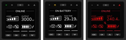 APC SRTG6KXLI gruppo di continuità (UPS) Doppia conversione (online) 6 kVA 6000 W 3 presa(e) AC [SRTG6KXLI]