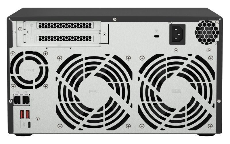 QNAP TS-873A NAS Tower Ryzen Embedded V1500B 8 GB DDR4 0 TB QNAP Turbo System Nero [TS-873A-8G]