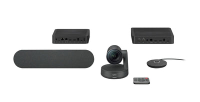 Logitech 960-001218 sistema di conferenza 10 persona(e) Collegamento ethernet LAN Sistema di videoconferenza di gruppo [960-001218]
