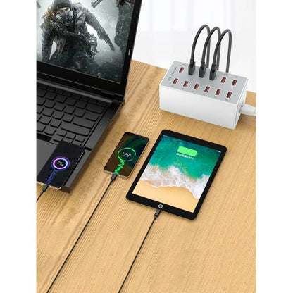 New Majestic 770532 WH Caricabatterie per dispositivi mobili Computer portatile, Smartphone, Tablet Bianco USB Interno [770532WH]