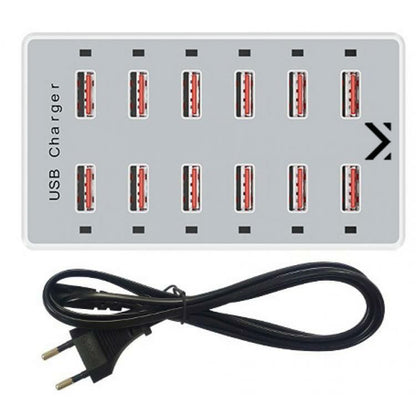 New Majestic 770532 WH Caricabatterie per dispositivi mobili Computer portatile, Smartphone, Tablet Bianco USB Interno [770532WH]