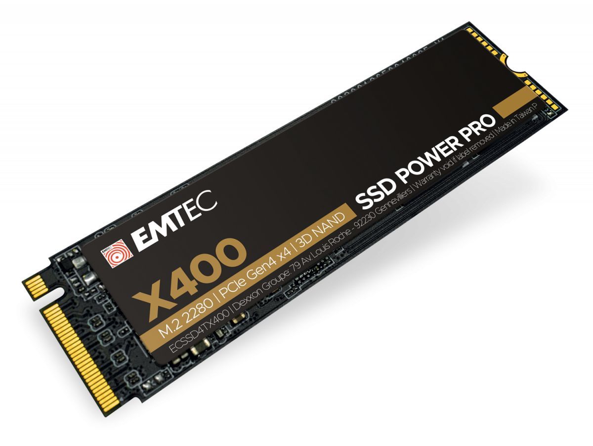 Emtec X400 M.2 1000 GB PCI Express 4.0 3D NAND NVMe [ECSSD1TX400]