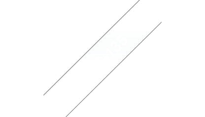 Brother TZE-135 nastro per etichettatrice Bianco su trasparente [TZE135]