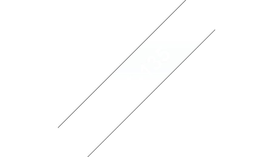 Brother TZE-135 nastro per etichettatrice Bianco su trasparente [TZE135]