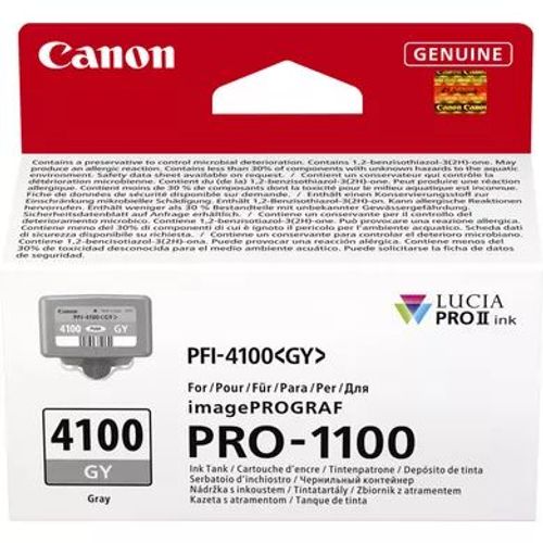 Canon LUCIA PRO II cartuccia d'inchiostro 1 pz Originale Resa standard Grigio [6783C001]