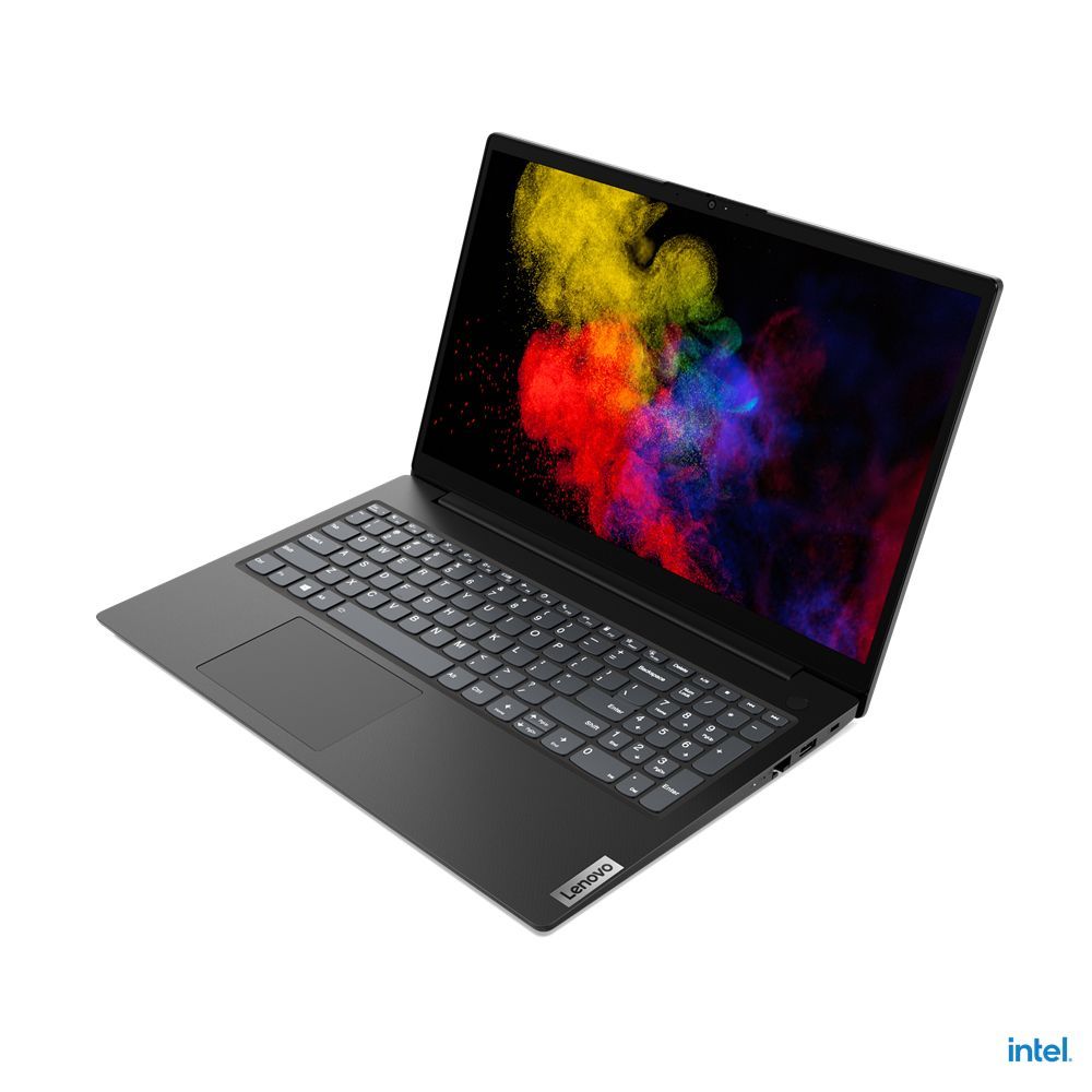 Lenovo V15 Intel Celeron N N4500 Computer portatile 39,6 cm (15.6") Full HD 8 GB DDR4-SDRAM 256 GB SSD Wi-Fi 5 (802.11ac) FreeDOS Nero [82QY00PEIX]