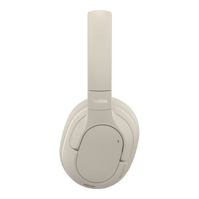 Belkin AUD008HQSA cuffia e auricolare Wireless A Padiglione Musica e Chiamate USB tipo-C Bluetooth Sabbia [AUD008HQSA]