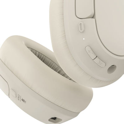Belkin AUD008HQSA cuffia e auricolare Wireless A Padiglione Musica e Chiamate USB tipo-C Bluetooth Sabbia [AUD008HQSA]