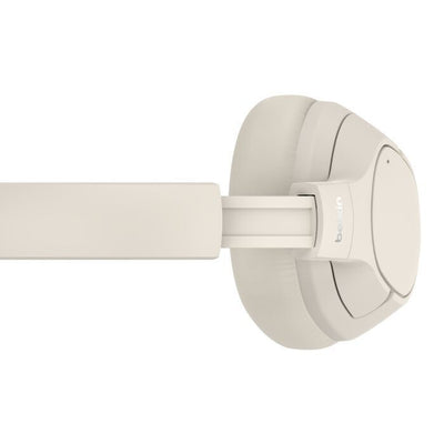 Belkin AUD008HQSA cuffia e auricolare Wireless A Padiglione Musica e Chiamate USB tipo-C Bluetooth Sabbia [AUD008HQSA]