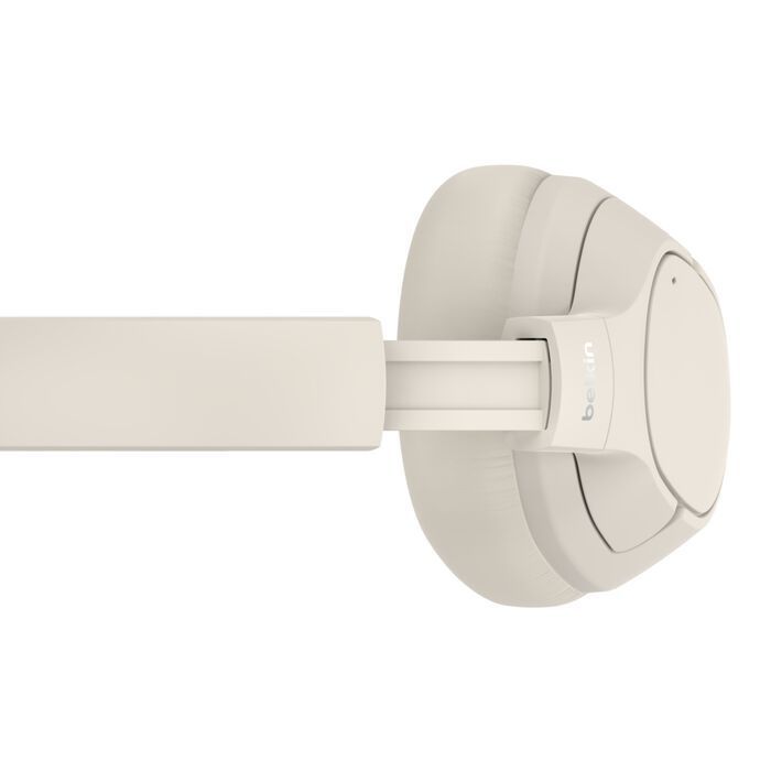 Belkin AUD008HQSA cuffia e auricolare Wireless A Padiglione Musica e Chiamate USB tipo-C Bluetooth Sabbia [AUD008HQSA]