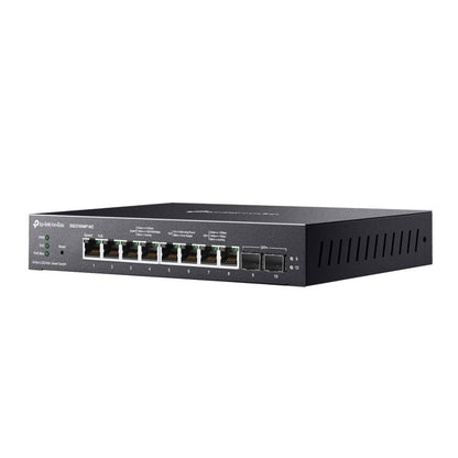 TP-Link Omada SG2210XMP-M2 switch di rete Gestito L2/L2+ 2.5G Ethernet (100/1000/2500) Supporto Power over Ethernet (PoE) Montaggio da desktop/parete Nero [SG2210XMP-M2]