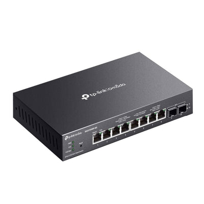TP-Link Omada SG2210XMP-M2 switch di rete Gestito L2/L2+ 2.5G Ethernet (100/1000/2500) Supporto Power over Ethernet (PoE) Montaggio da desktop/parete Nero [SG2210XMP-M2]