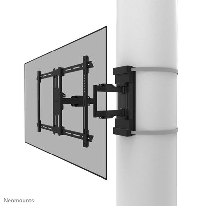 Neomounts WL40S-910BL16 Supporto TV per colonna 40-70" - mobilità completa - diam. 25-100 cm [WL40S-910BL16]