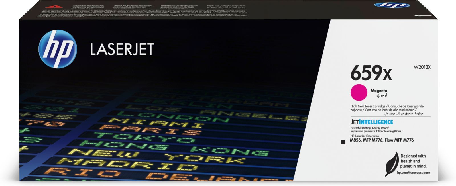 HP LaserJet Cartuccia toner magenta originale 659X ad alta capacità [W2013X]