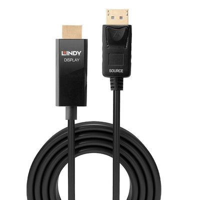 Lindy 40926 cavo e adattatore video 2 m DisplayPort HDMI tipo A (Standard) Nero [LINDY40926]