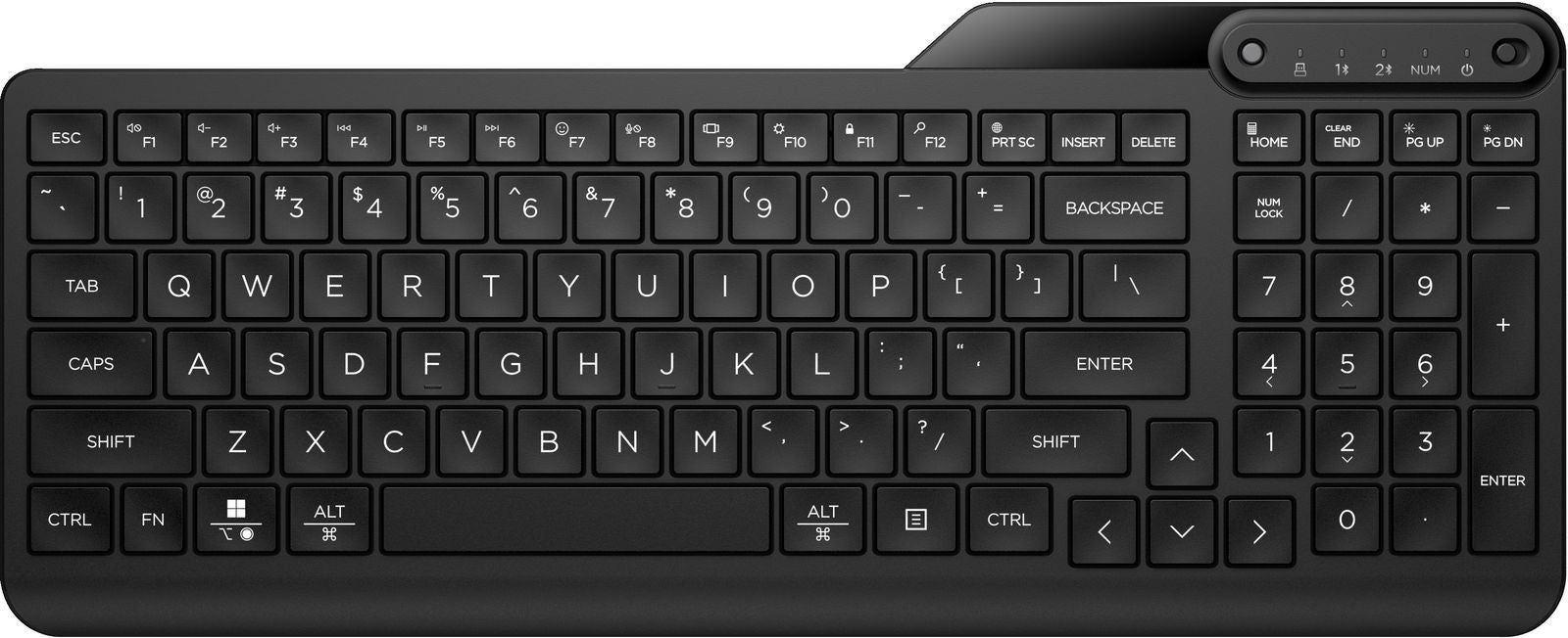 HP 475 DUAL-MODE WIRELESS KEYBOARD [7N7B9AA#ABZ]