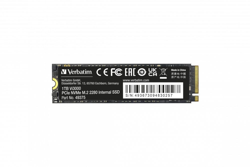 Verbatim Vi3000 M.2 1 TB PCI Express 3.0 NVMe [49375]