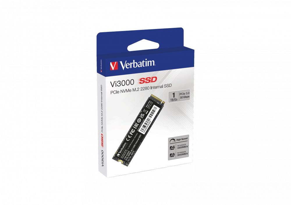 Verbatim Vi3000 1 TB M.2 PCI Express 3.0 NVMe [49375]