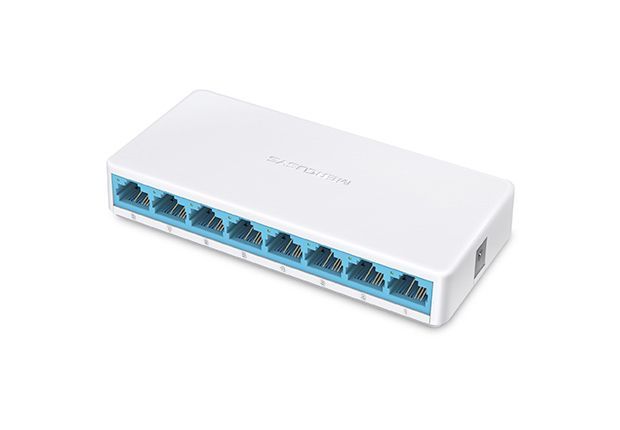 Mercusys MS108 switch di rete Non gestito Fast Ethernet (10/100) Bianco [MS108]