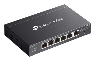 TP-Link Omada ES206GP switch di rete Gestito Gigabit Ethernet (10/100/1000) Supporto Power over Ethernet (PoE) Nero [ES206GP]