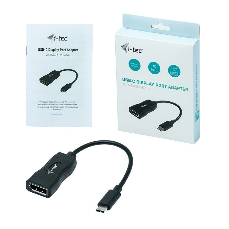 i-tec USB-C Display Port Adapter 4K/60 Hz [C31DP60HZP]