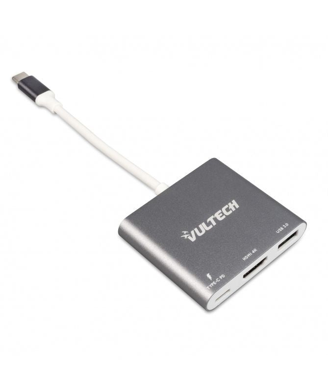 Vultech ATC-01 adattatore grafico USB 3840 x 2160 Pixel Argento [ATC-01]