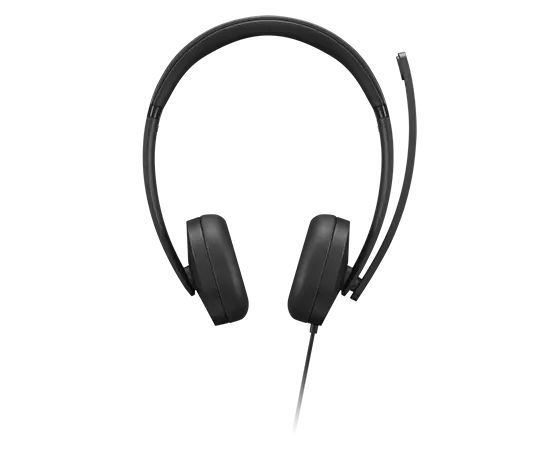Lenovo 4XD1P83425 cuffia e auricolare Cablato A Padiglione Musica e Chiamate USB tipo A Nero [4XD1P83425]