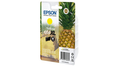 Epson 604XL cartuccia d'inchiostro 1 pz Originale Resa elevata (XL) Giallo [C13T10H44010]