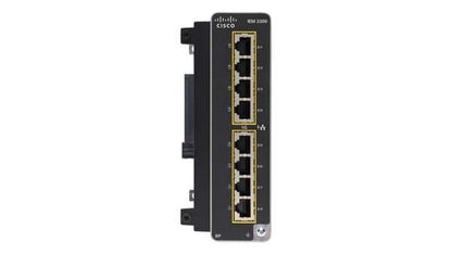 Cisco IEM-3300-8P= switch di rete Gestito L2 Gigabit Ethernet (10/100/1000) Supporto Power over Ethernet (PoE) Nero [IEM-3300-8P=]