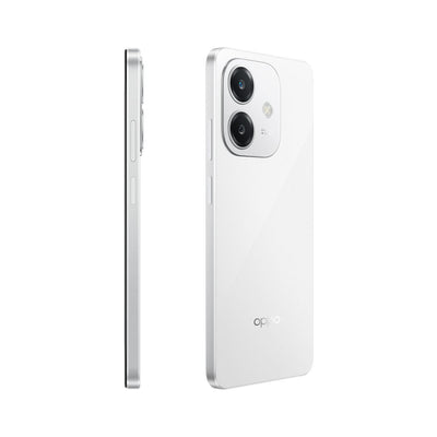 OPPO A40 Smartphone, Fotocamera AI 50MP, Selfie 5MP, Display 6.67 90HZ LCD HD+, 5100mAh, RAM 12 GB (6+6) + ROM 128GB, IP54, [Versione Italia], Starlight White [110010347453]