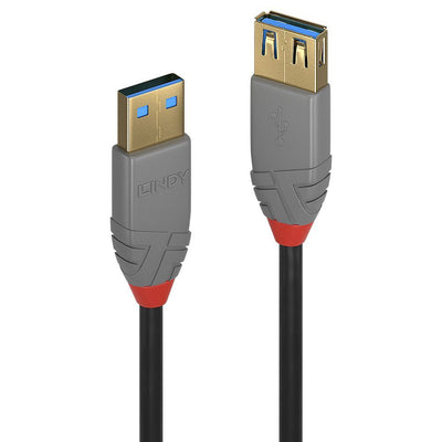 Lindy Prolunga USB 3.2 Tipo A, Anthra Line, 1m [LINDY36761]