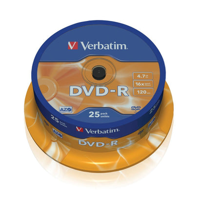 Verbatim 43667 4,7 GB DVD-R 25 pz [43522]