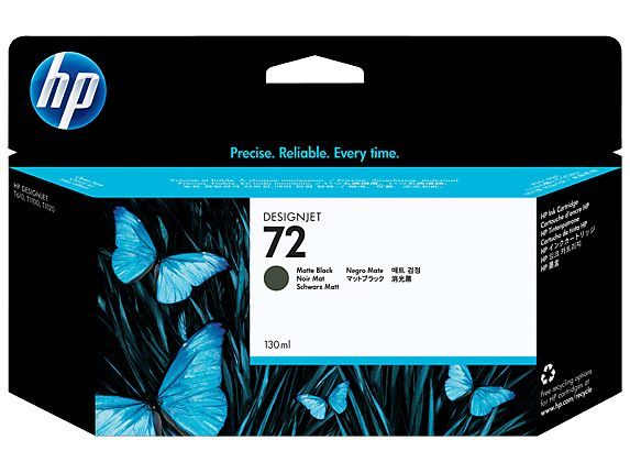 HP Cartuccia inchiostro nero opaco 72, 130 ml [C9403A]
